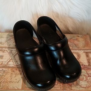 Black Dansko professional clogs
